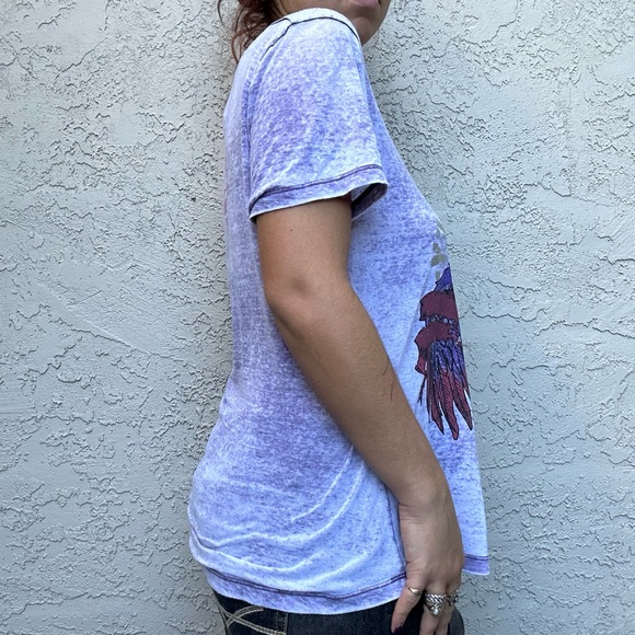 Y2k Nineties Sheer Harley-Davidson Top - Picture 4 of 10